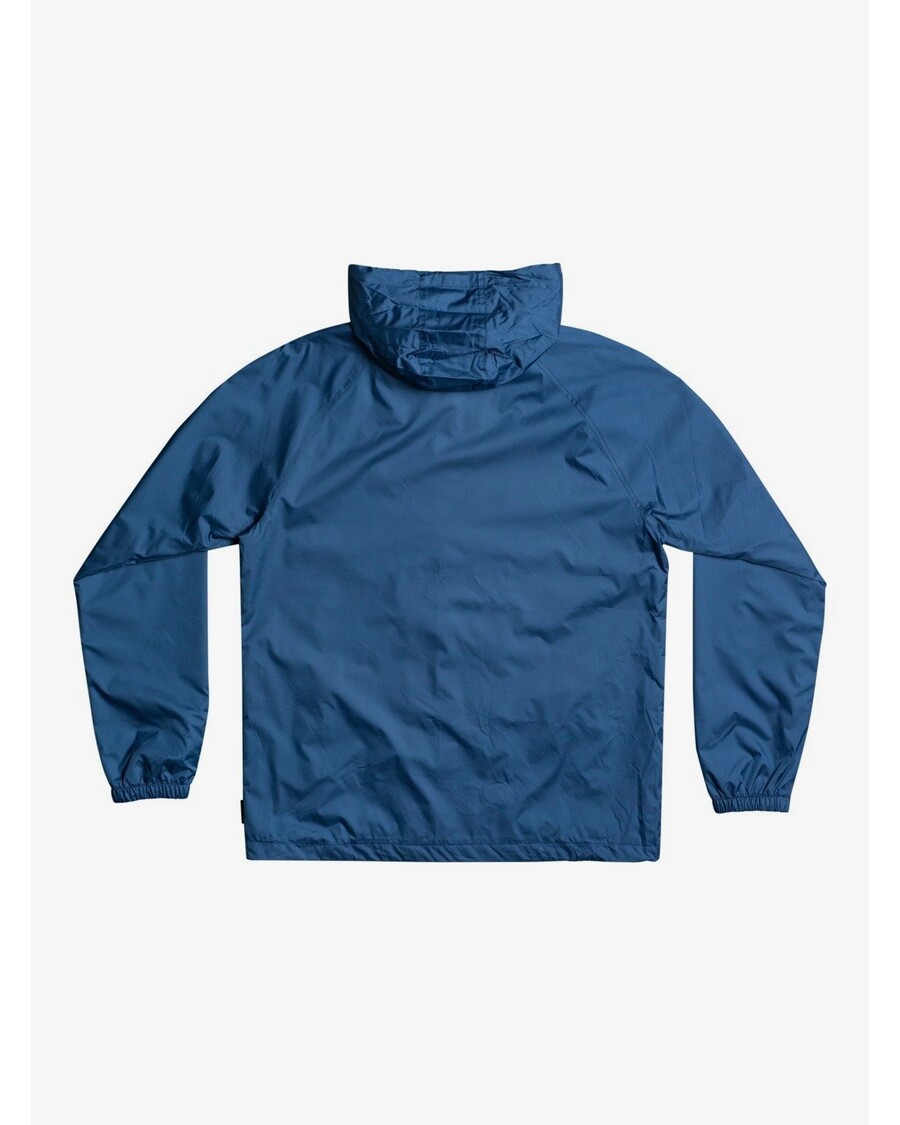 „quik“ Sidabro Spalvos „waterman Shell“ Smūgiams Atsparus Vandeniui Lengvas Mini „ripstop“ Vėjo Megztinis - Mėlynas