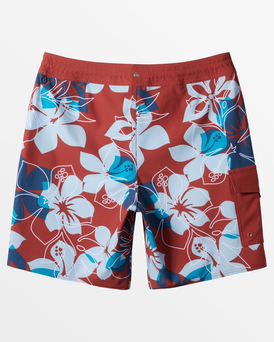 Quiksilver Waterman Wayfarer 19" Boardshortsit - Wayfarer Tulipunainen
