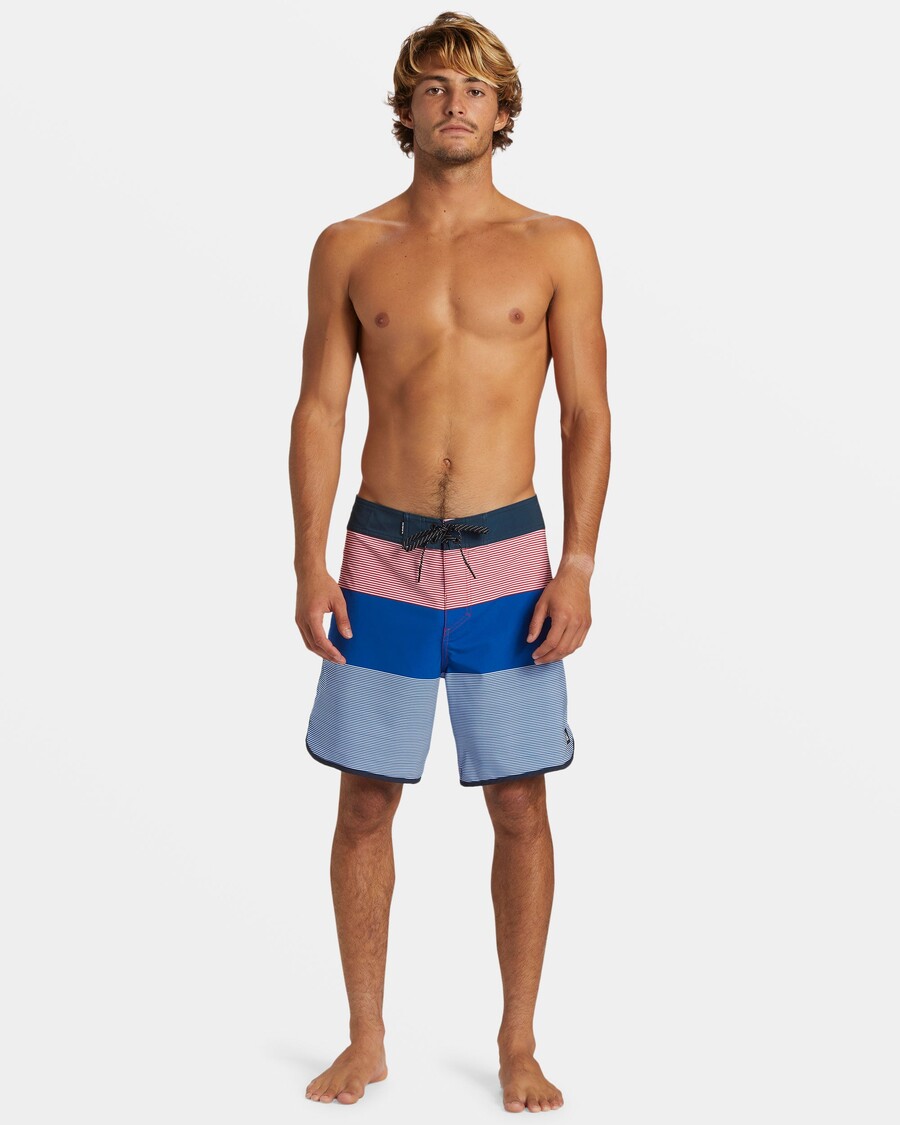 Quiksilver Surfsilk Tijuana 19" Boardshortsit - Monacon Sininen