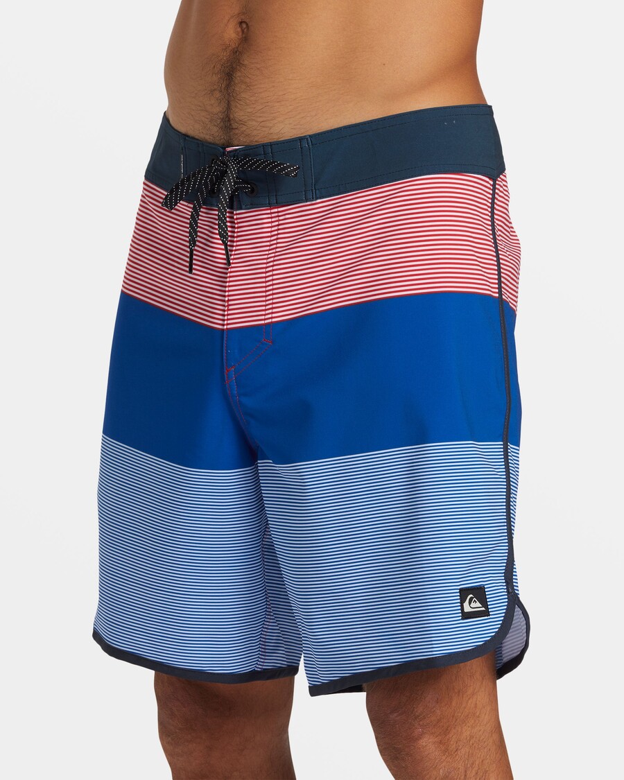 Quiksilver Surfsilk Tijuana 19" Boardshortsit - Monacon Sininen