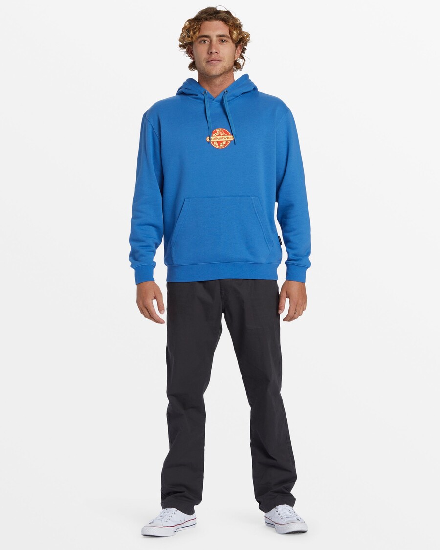 Quiksilver Graphic Mix Hoodie - Star ζαφείρι