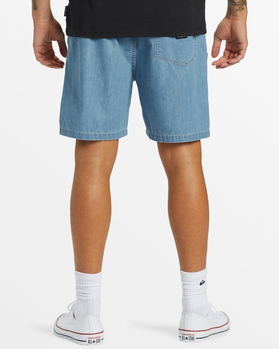 Džínové Kraťasy Quiksilver Taxer -