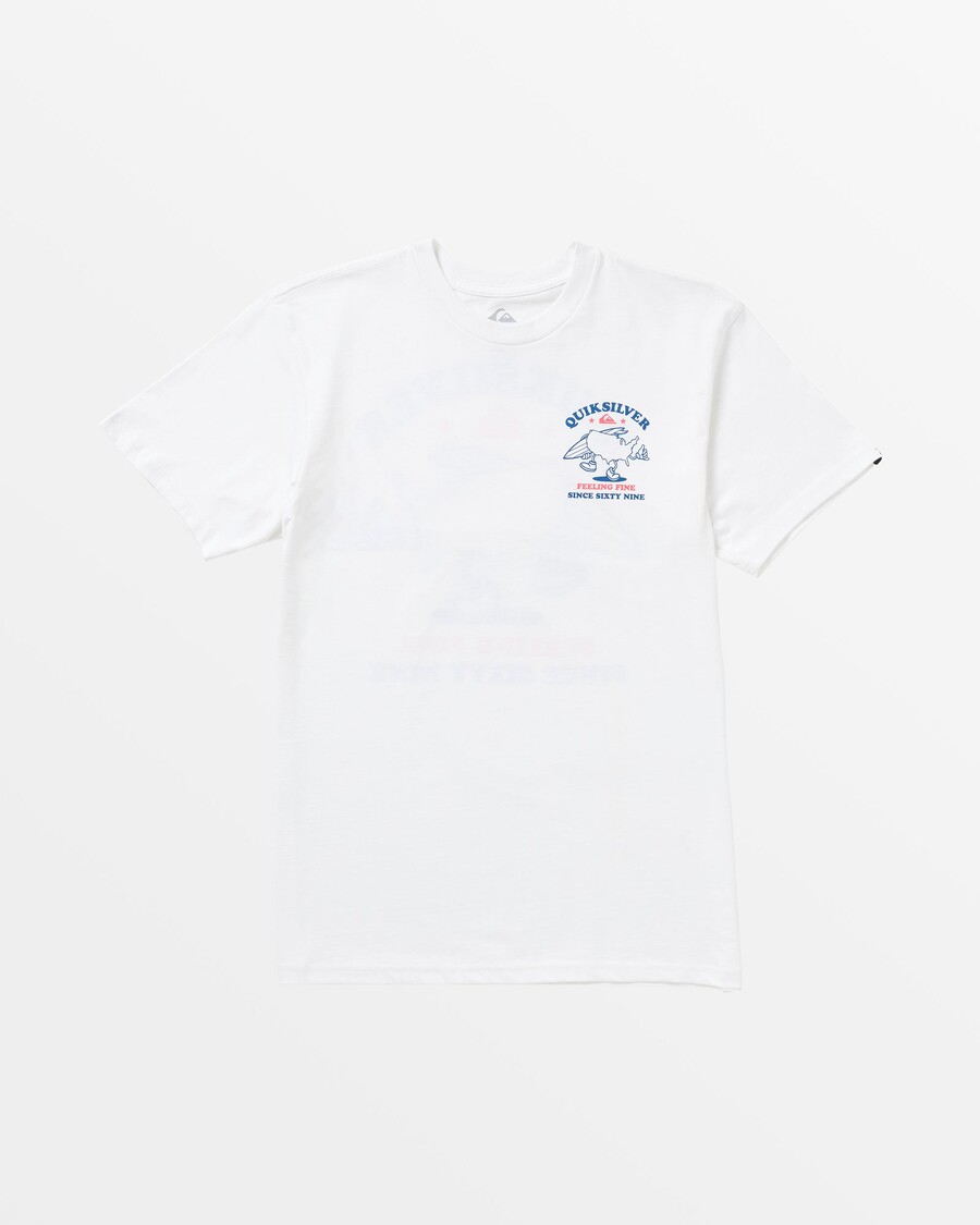 Quiksilver Surfing Usa Majica - Bijela