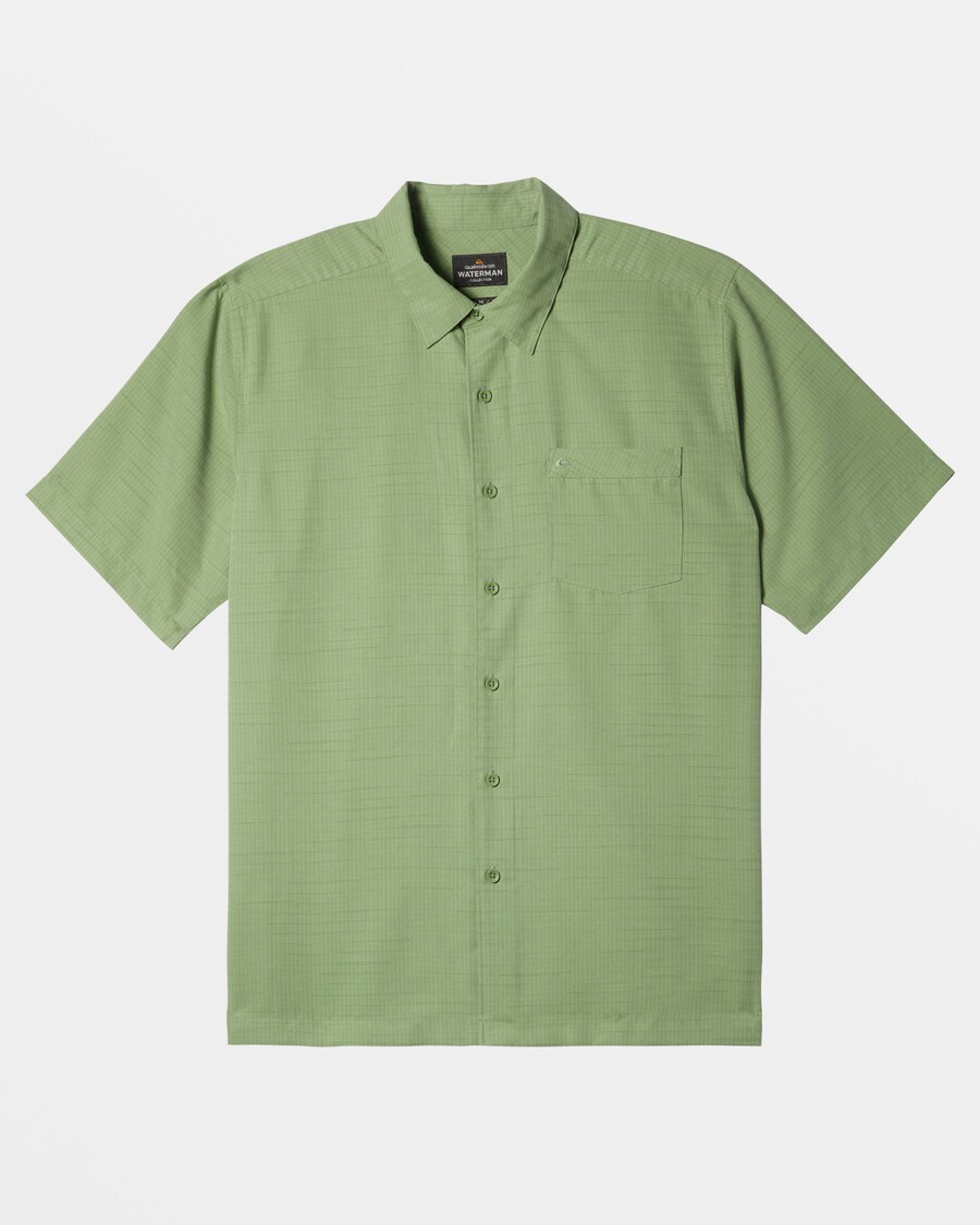 Quiksilver Waterman Centinela Premium αντιρυτιδικό πουκάμισο - Seaglass Centinela