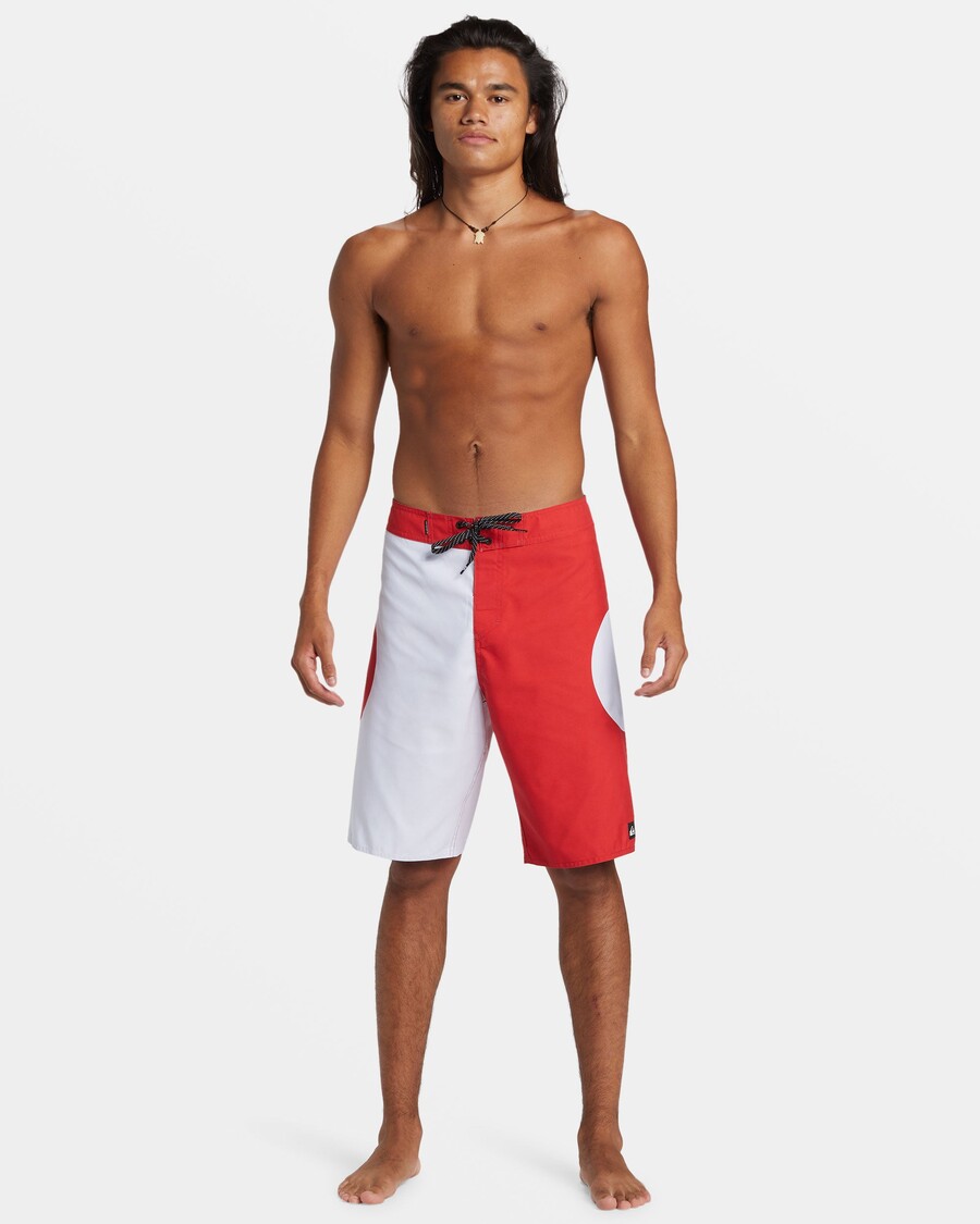 Quik Silver Everyday Griff Straight 21" Boardshorts - Salsa