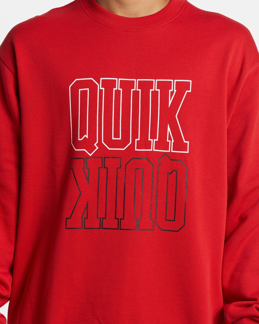 Quiksilver Griff Pulóver Pulóver - Salsa