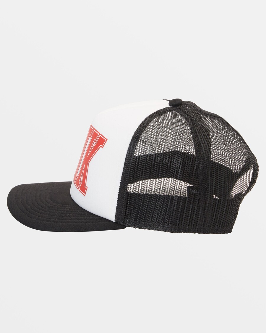Quiksilver Griff Trucker Hattu - Valkoinen