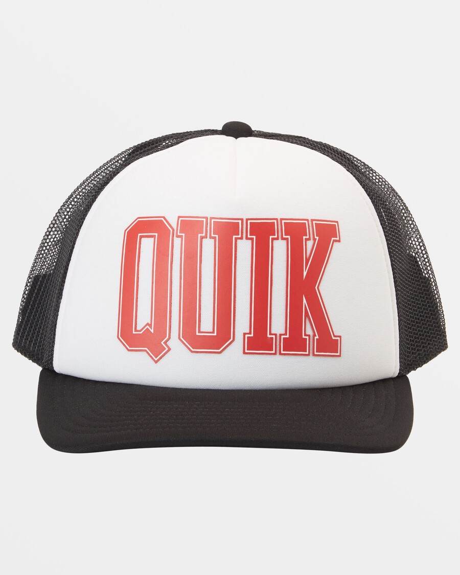 Quiksilver Griff Trucker Hattu - Valkoinen