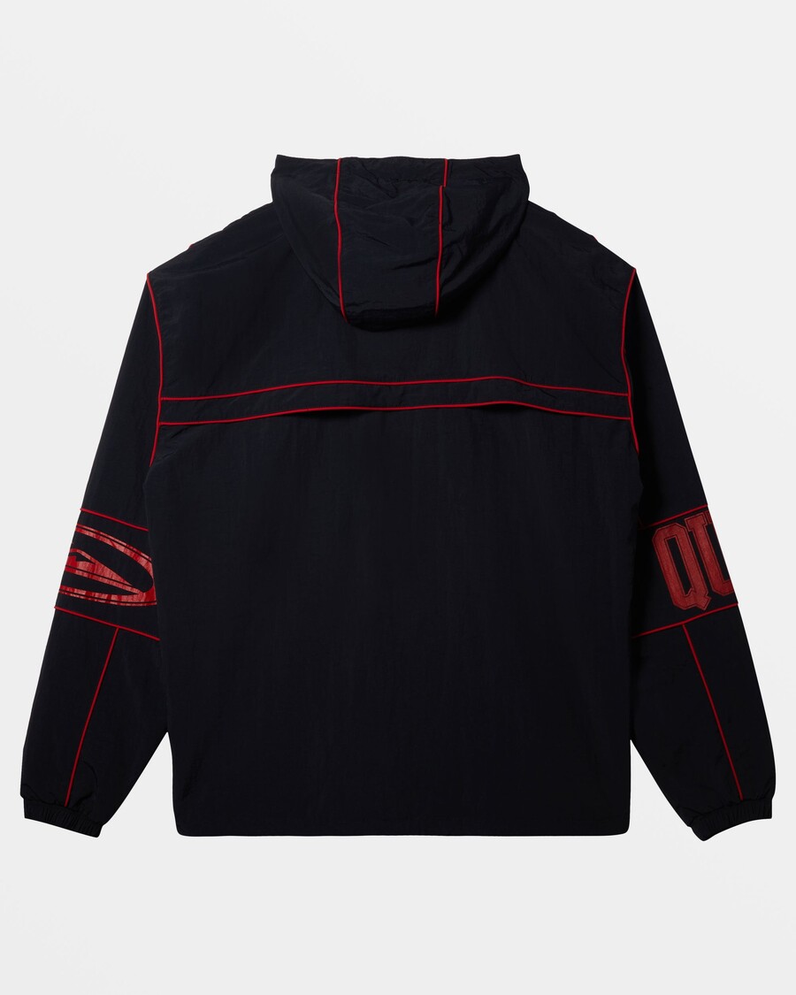 Куртка Quiksilver Griff Surf с полумолнией - черный