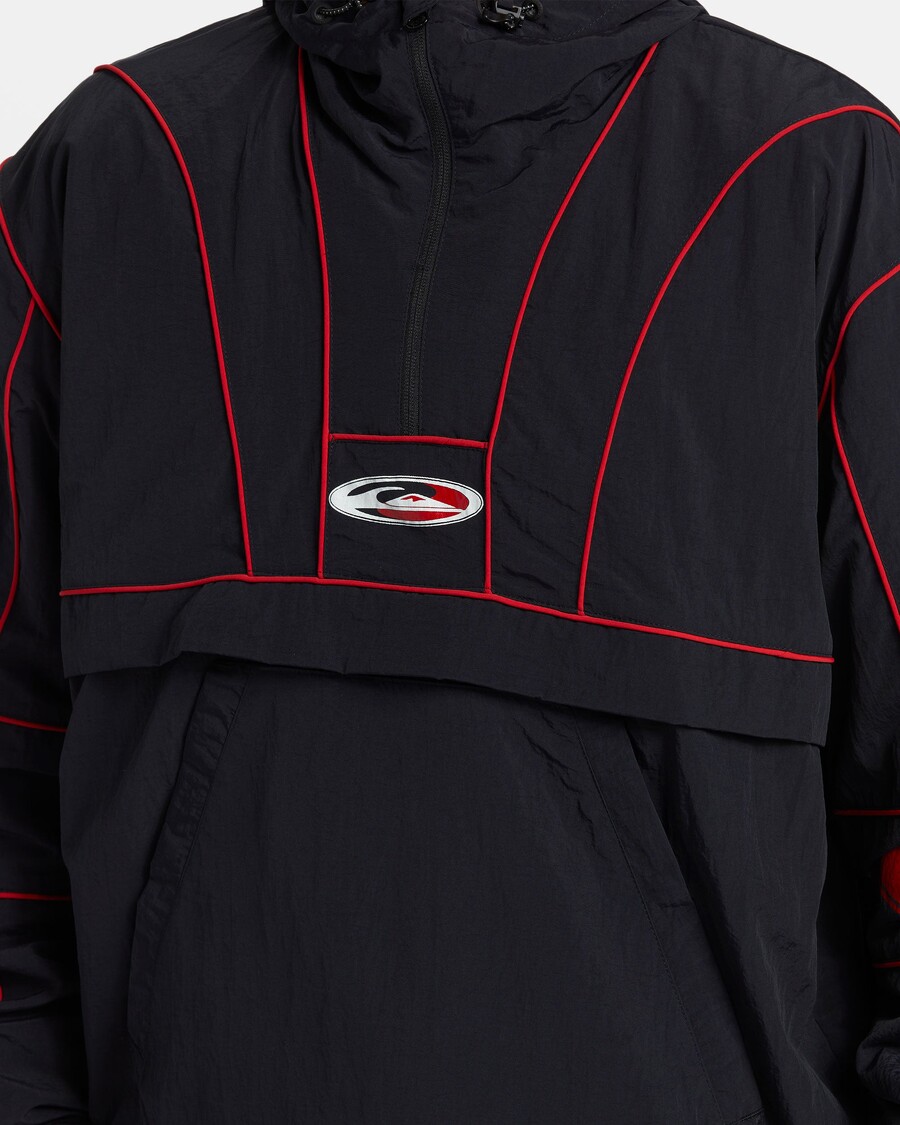 Куртка Quiksilver Griff Surf с полумолнией - черный