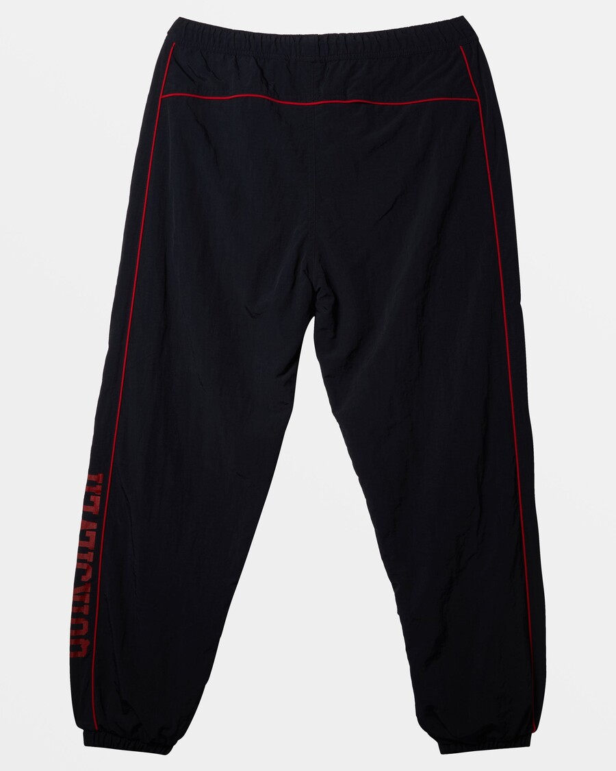 Quik Silver Griff Elastic Waist Track Pants - Black