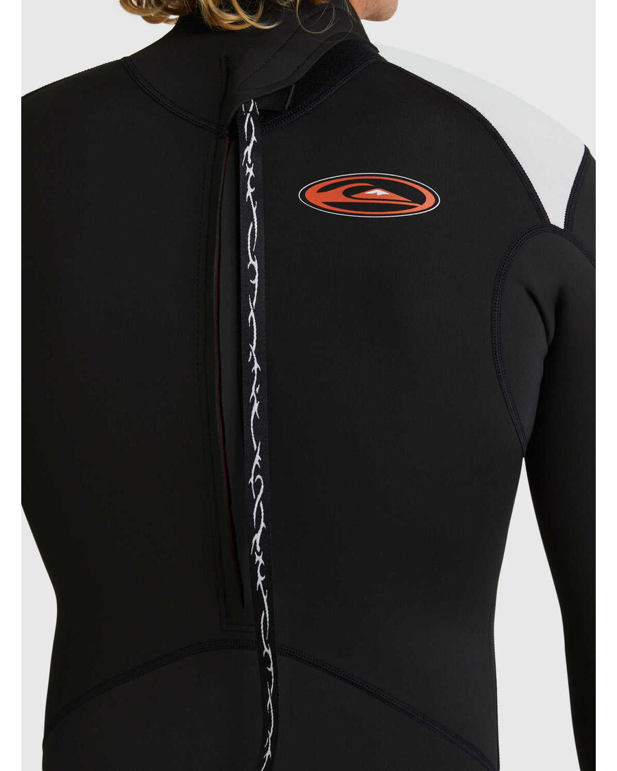 Quicksilver 2/2mm Kapsule Saturn Kombinéza S Dlouhým Rukávem - černá/lunární Rock