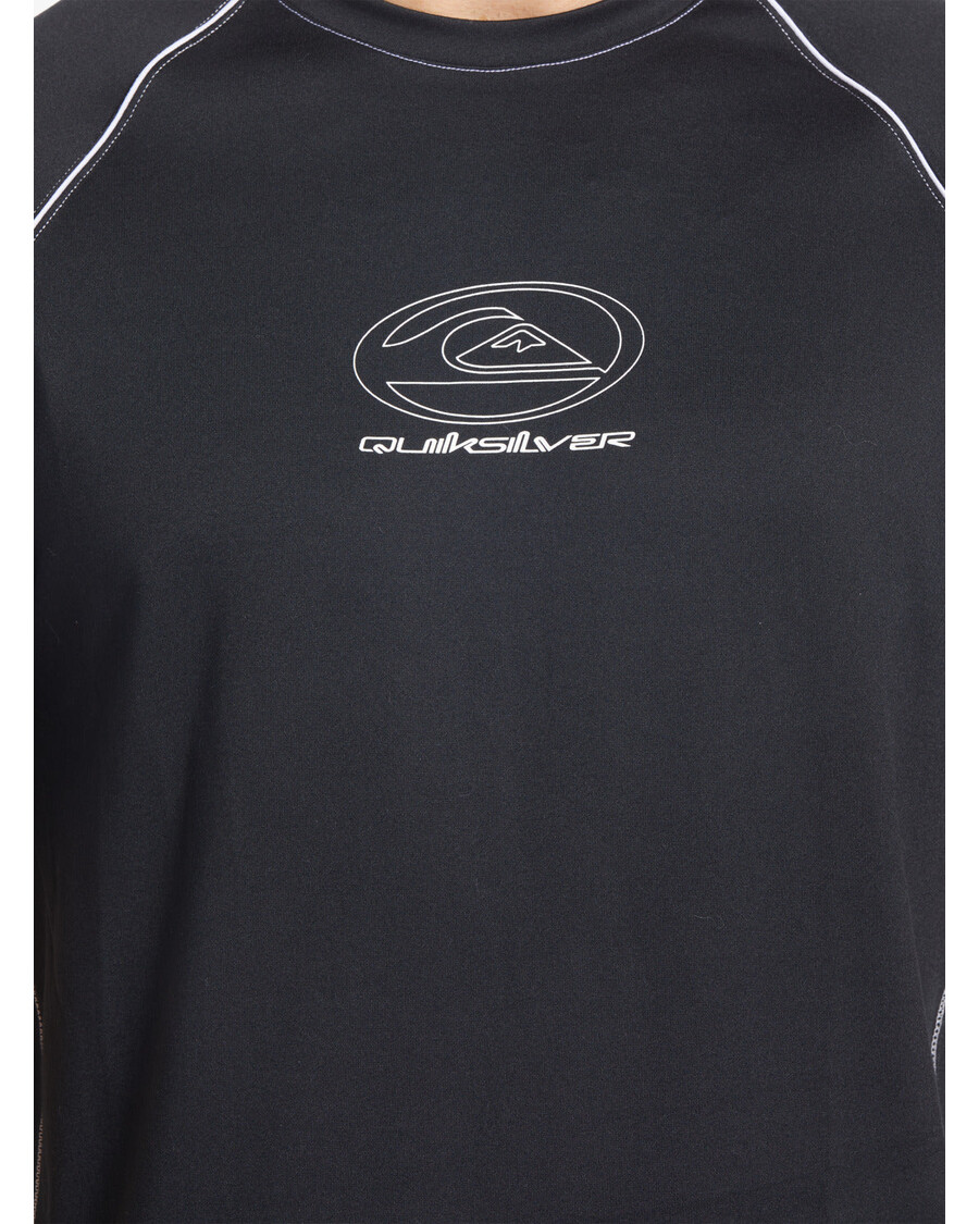 Quik Silver Saturn Surf Tee Short Sleeve Surf Tee - Black