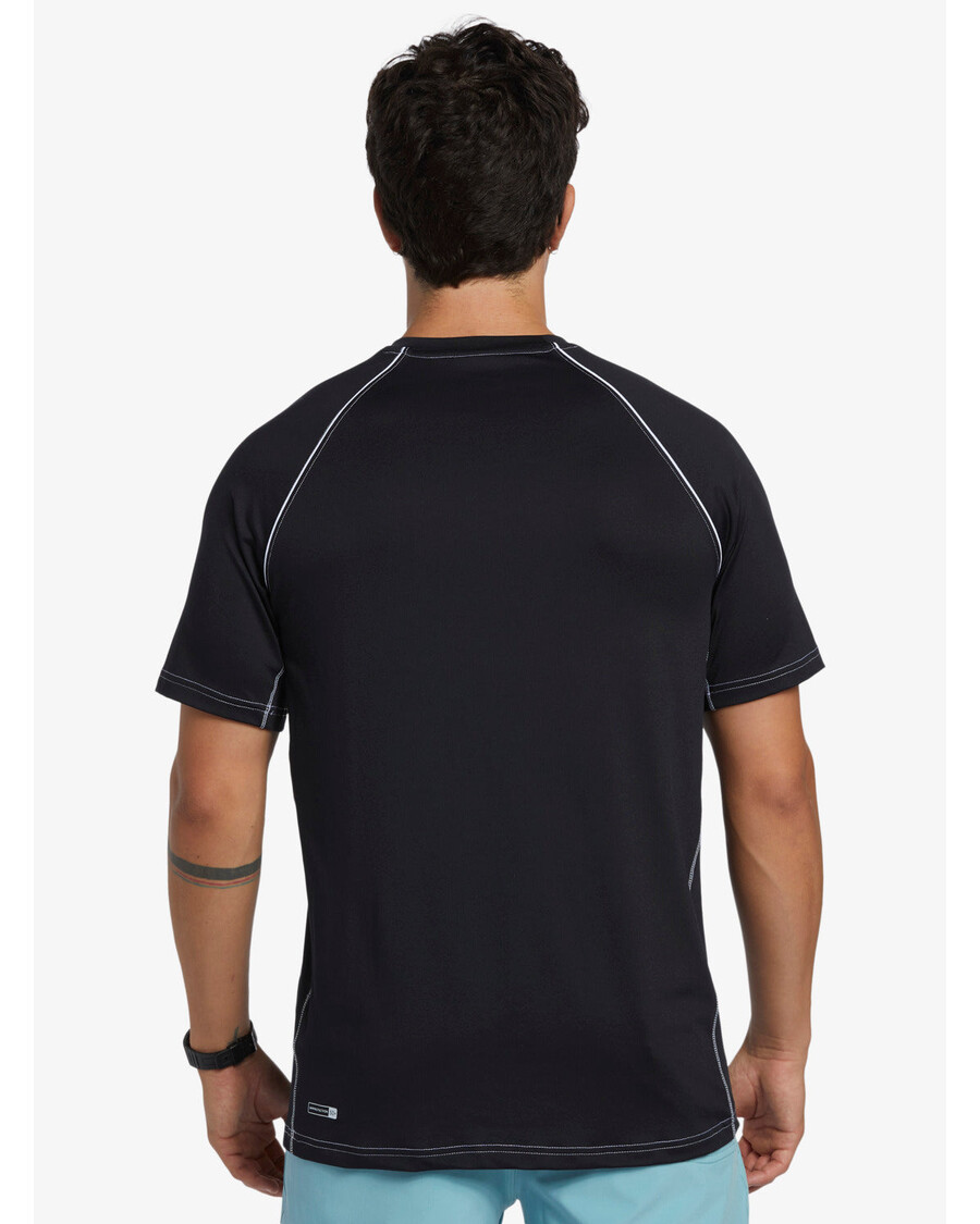 Quik Silver Saturn Surf Tee Short Sleeve Surf Tee - Black