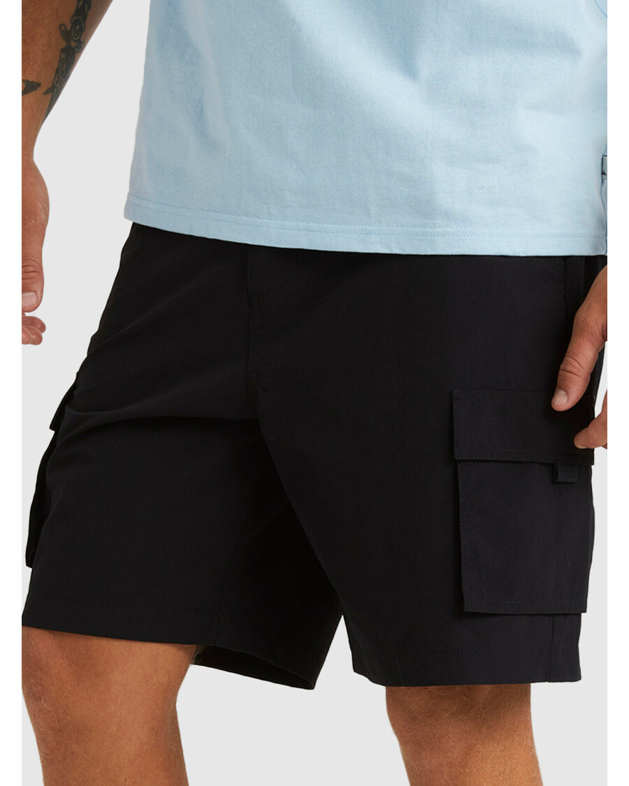Quik Silver Equalizer 20" Cargo Shorts - Black