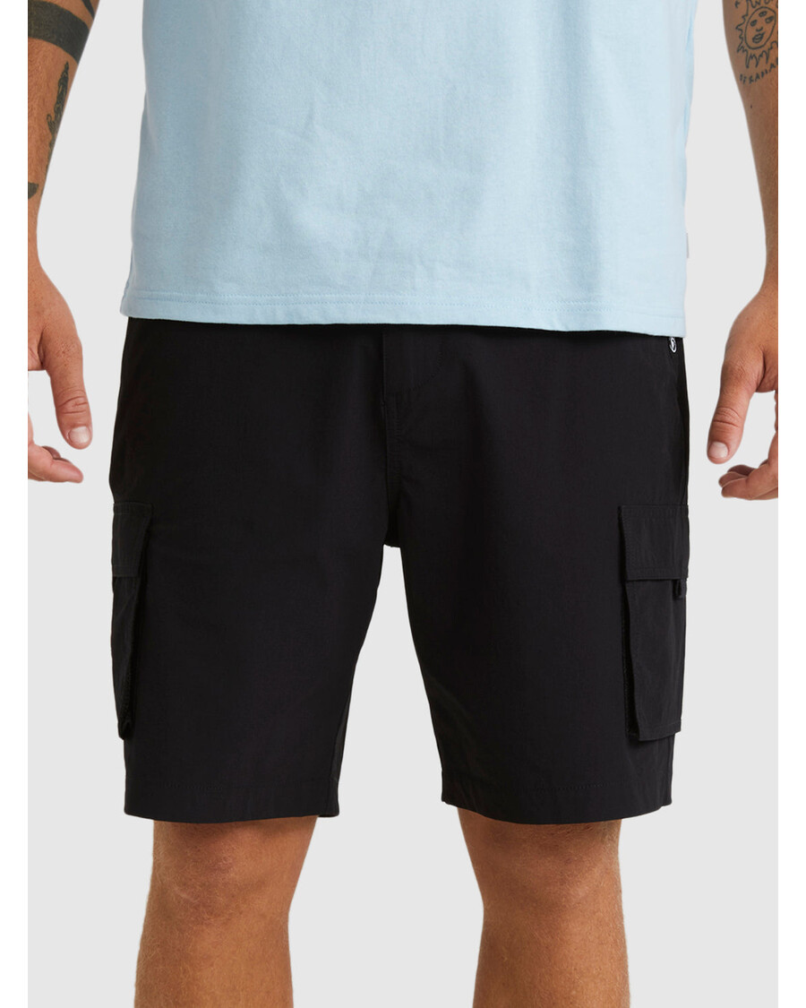 Quik Silver Equalizer 20" Cargo Shorts - Black