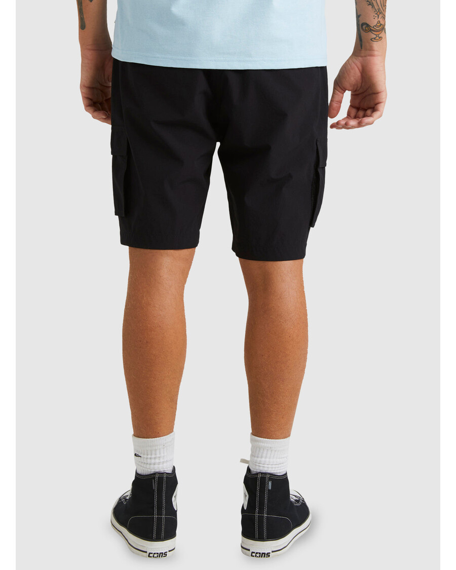 Quik Silver Equalizer 20" Cargo Shorts - Black