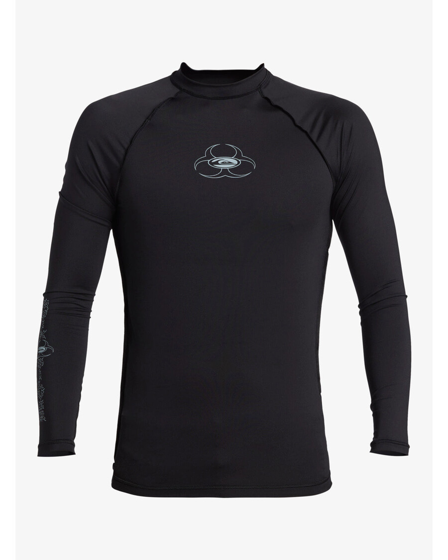 Quiksilver Saturn Upf 50 μακρυμάνικο Rashguard - μαύρο