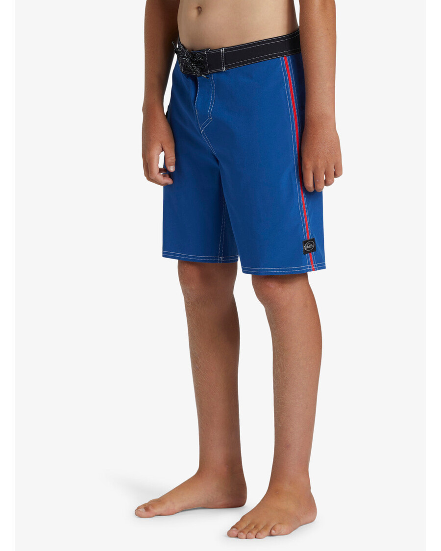 Quik Silver Boys 8-16 Saturn Solid 17" Boardshorts - Monaco Blue