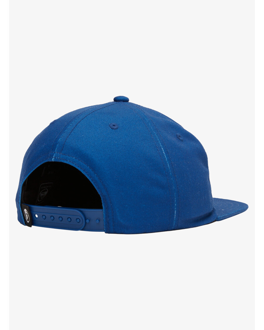 Quiksilver Gutter 8-16 Saturn Cap Snapback Lue - Monaco Blå