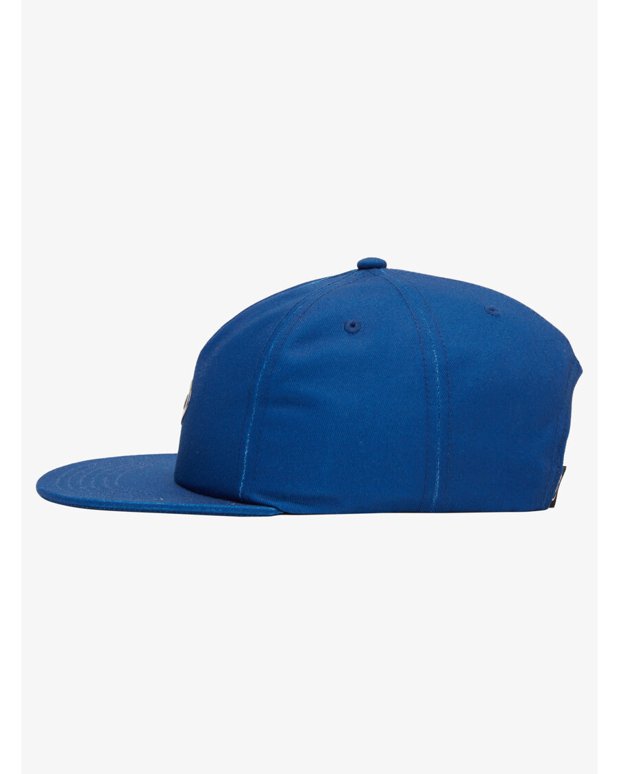 Quiksilver Gutter 8-16 Saturn Cap Snapback Lue - Monaco Blå