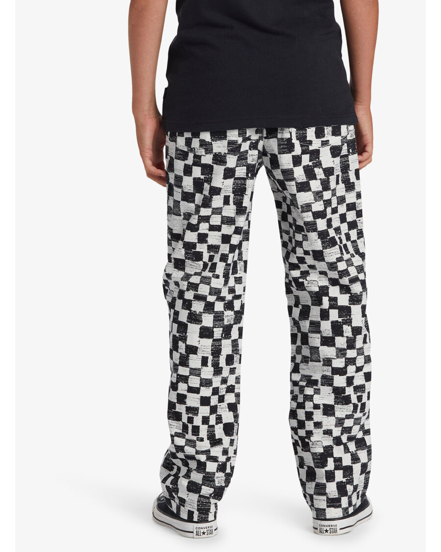 Quik Silver Boys 8-16 Saturn Distort Beach Pant Pantaloni Yout - Black Distort Youth