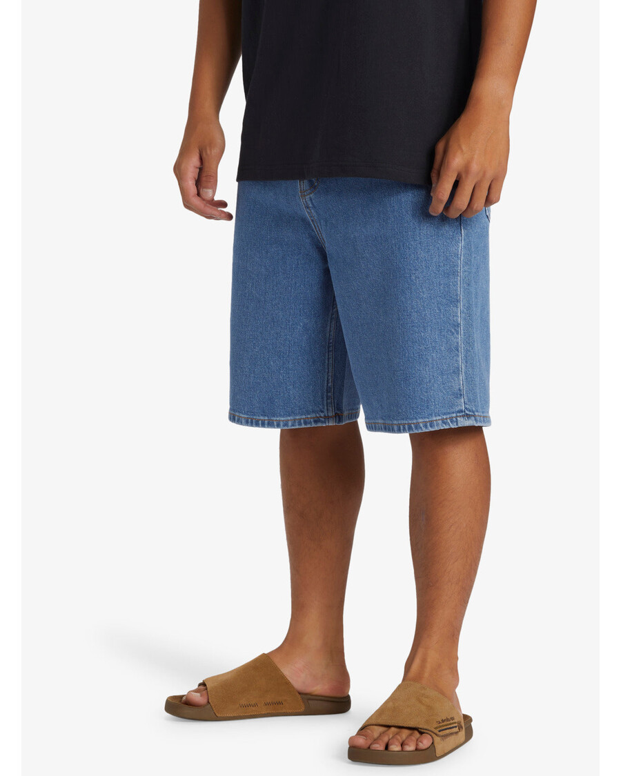 Quiksilver Saturn Baggy Denim šortky - 2001 Stonewash