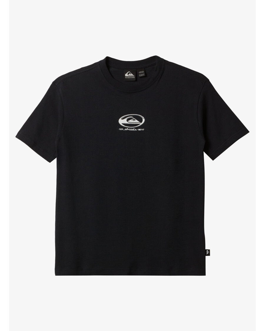 Quiksilver Boys 8-16 Krom Logotyp T-shirt - Svart