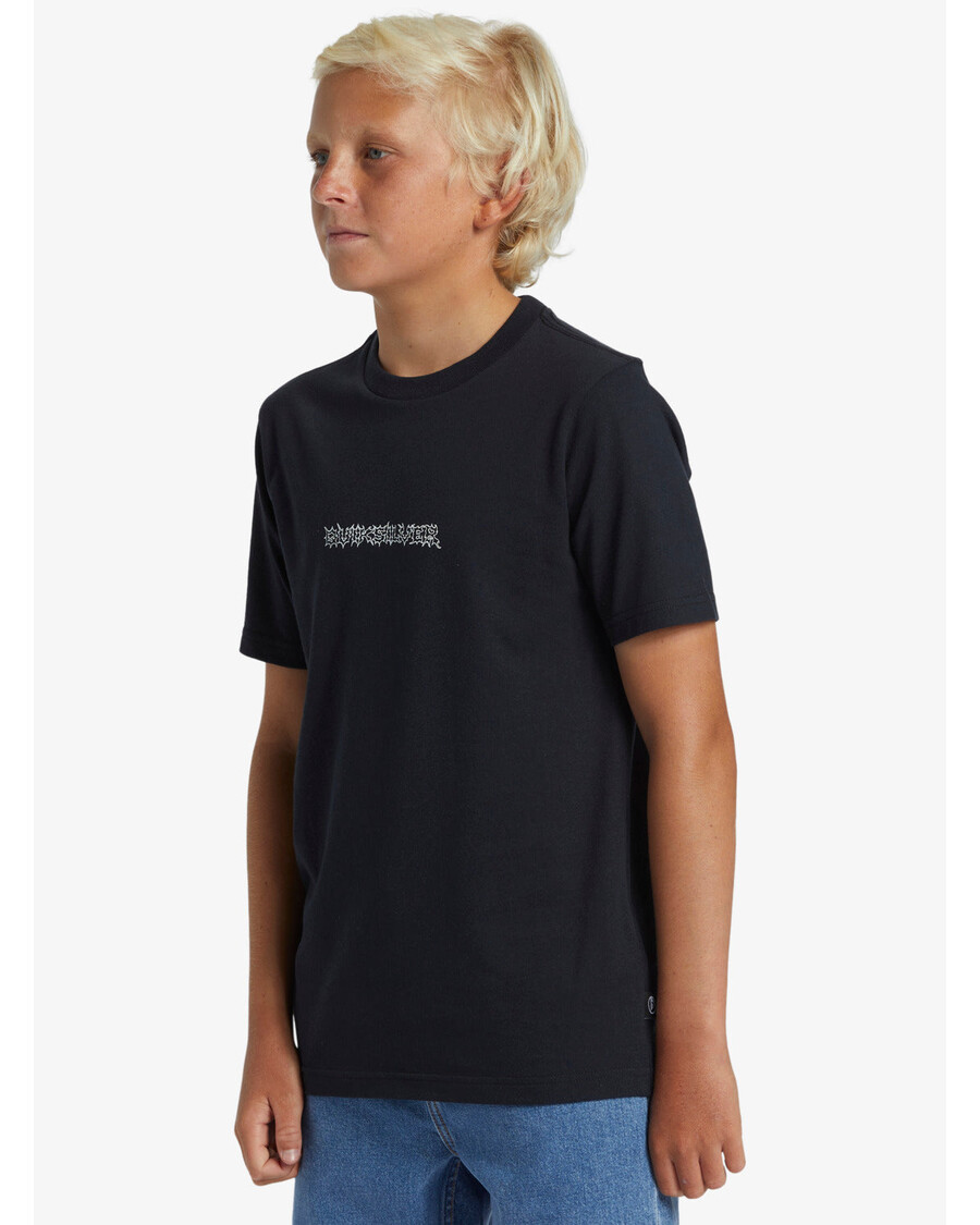 クイックシルバー ボーイズ 8-16 レイザー T シャツ - ブラック