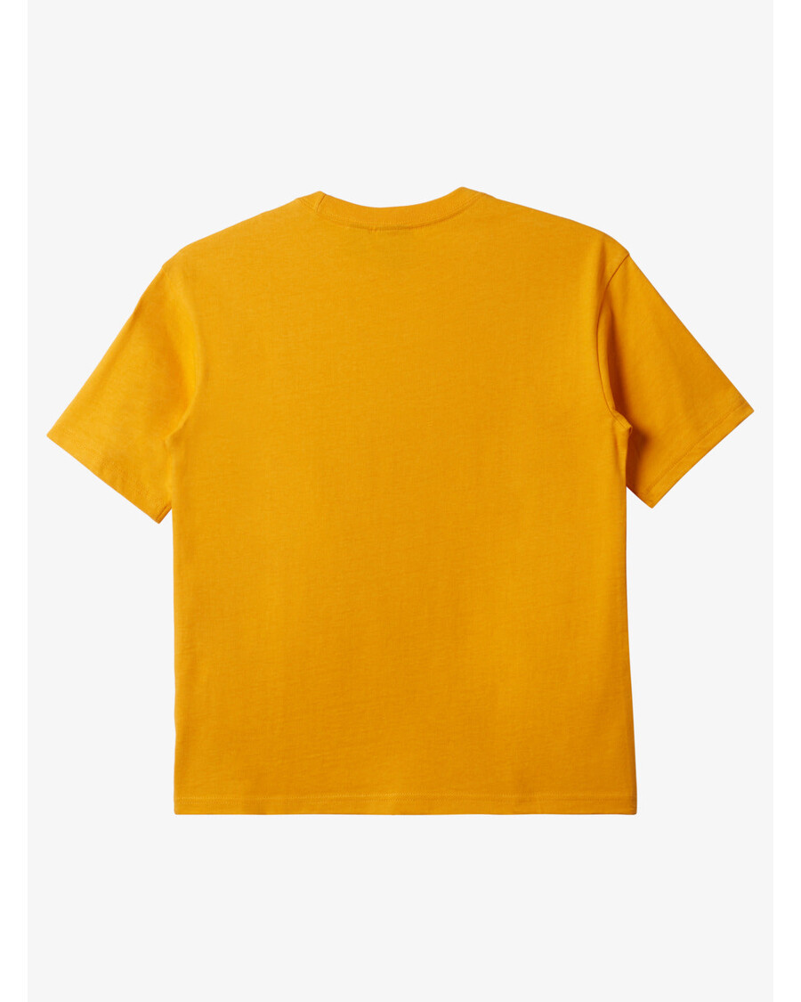 חולצת טי Quiksilver בנים 8-16 - צהוב זוהר