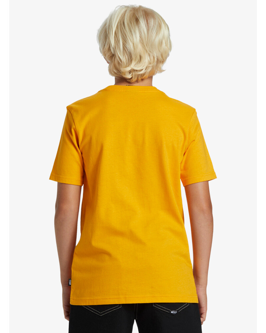 חולצת טי Quiksilver בנים 8-16 - צהוב זוהר