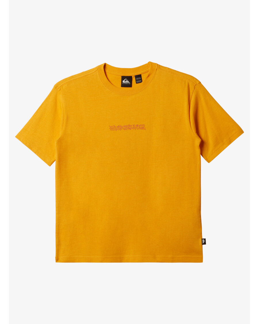 Quik Silver Boys 8-16 Razor T-Shirt - Radiant Yellow