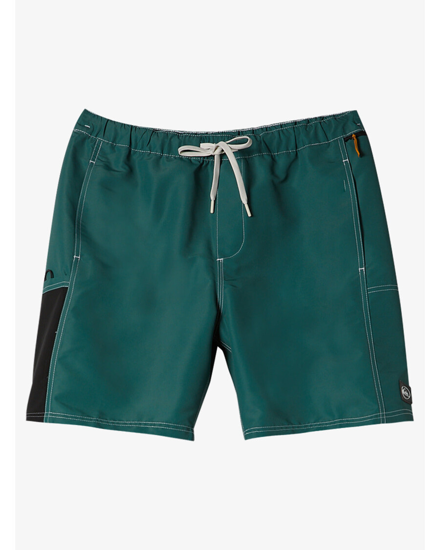 Quiksilver Saturn Drainer דו-חיים 18.5 אינץ' מכנסיים היברידיים - יער