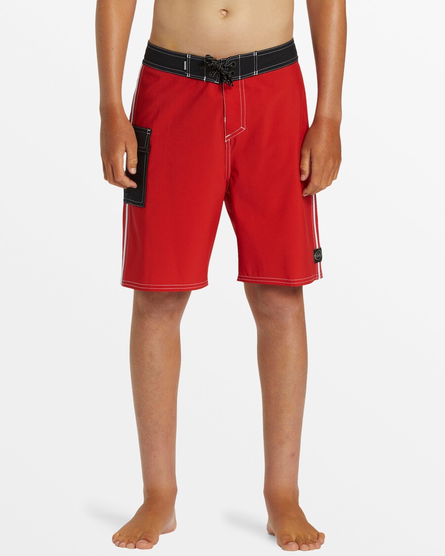 Quiksilver Boys 8-16 Saturn Solid 17" Boardshorts -