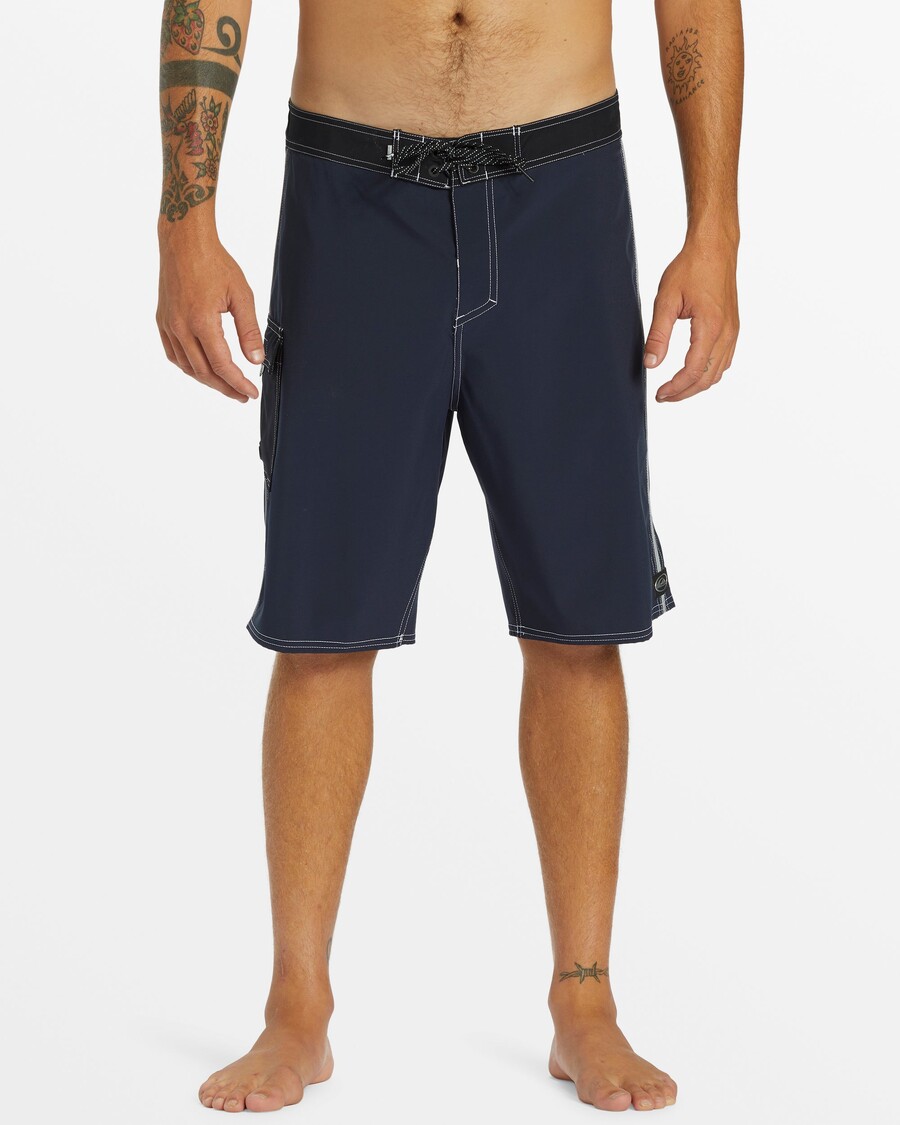 Quiksilver Saturn Solid 21" Boardshorts - Mörk Marinblå