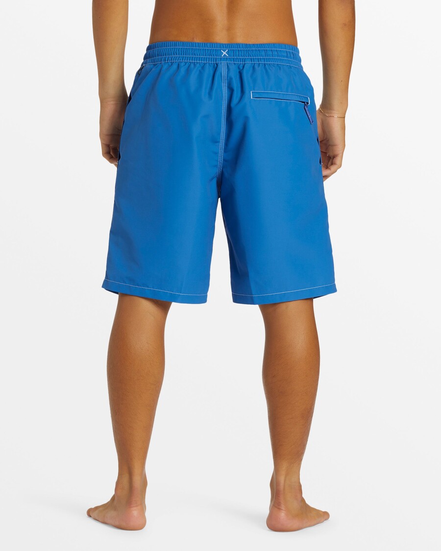 Quik Silver Saturn Elastic 20'' Waist Trunks - Star Sapphire