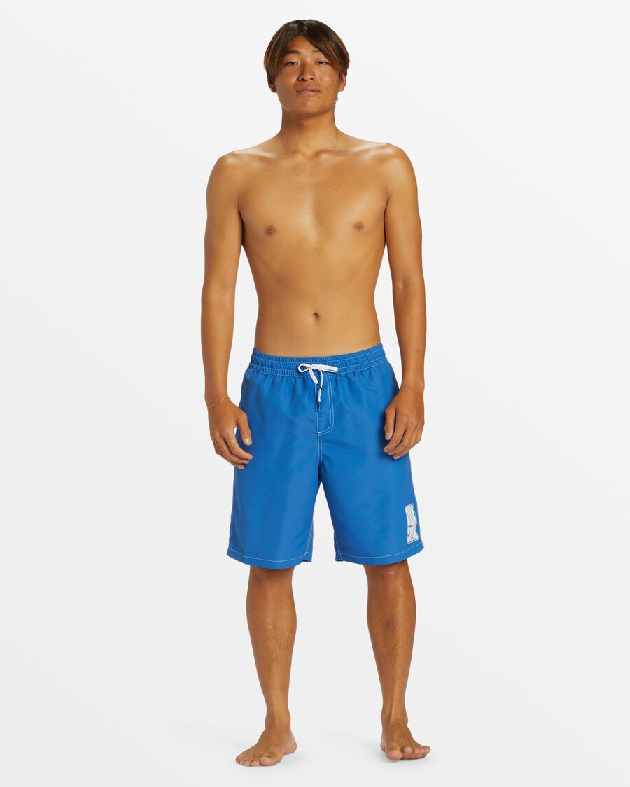 Quik Silver Saturn Elastic 20'' Waist Trunks - Star Sapphire