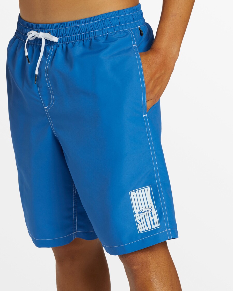 Quik Silver Saturn Elastic 20'' Waist Trunks - Star Sapphire