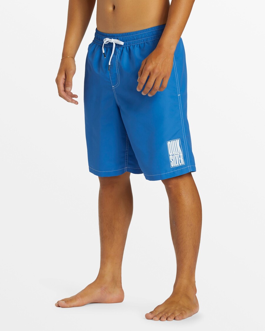 Quik Silver Saturn Elastic 20'' Waist Trunks - Star Sapphire