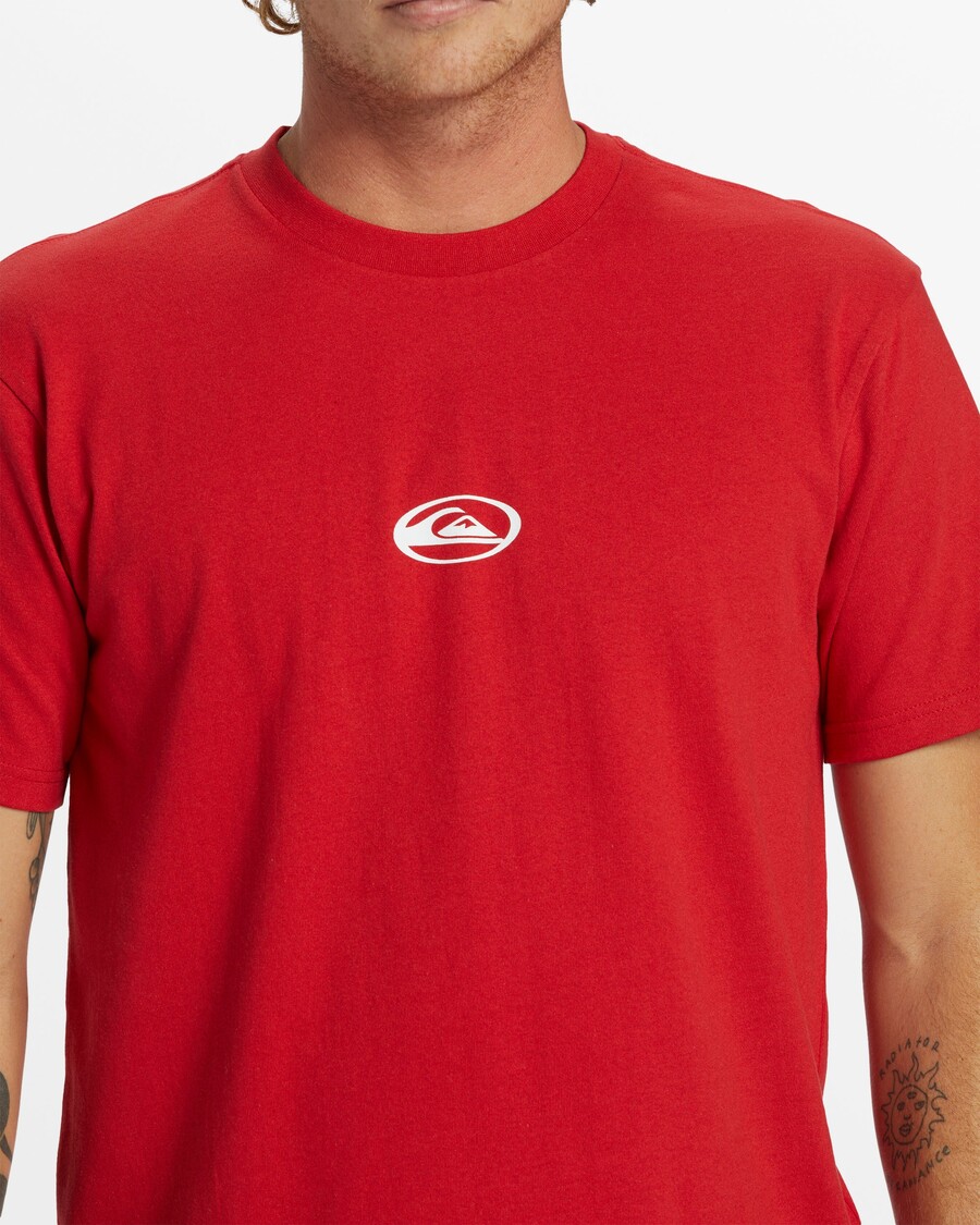 Quik Silver Saturn Logo DNA T-Shirt -