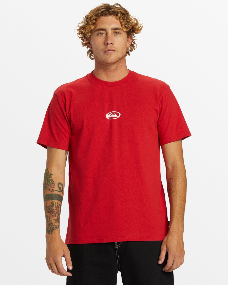 T-shirt Quiksilver Saturn Logo Dna -