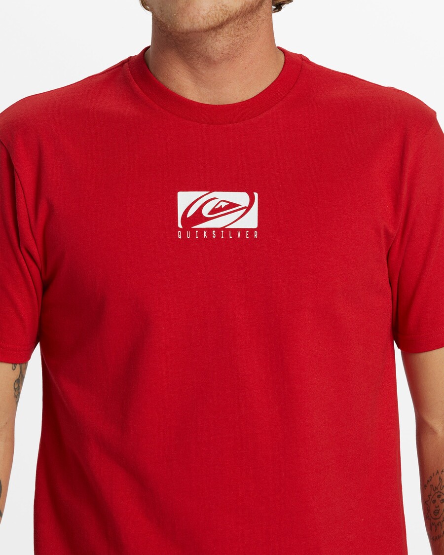 Quik Silver Cropped Oversized T-Shirt -