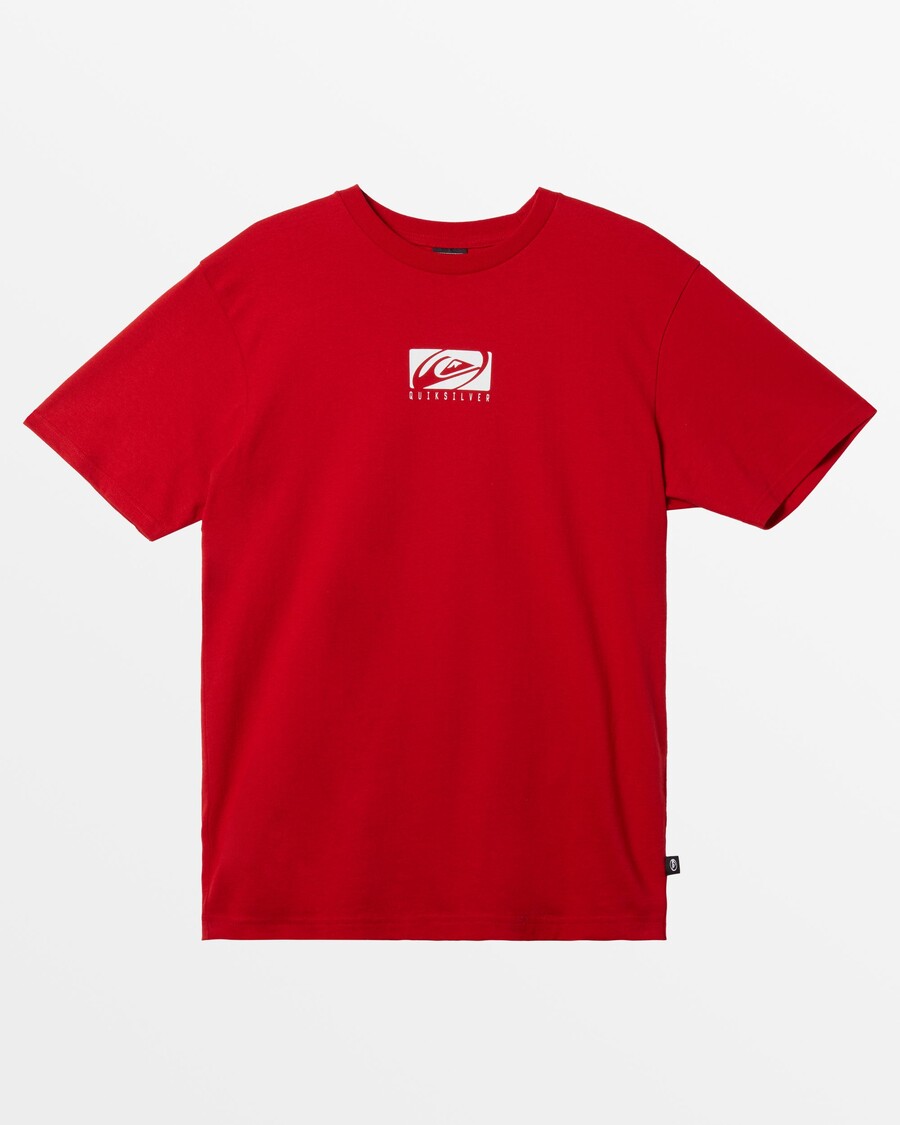 Quik Silver Cropped Oversized T-Shirt -