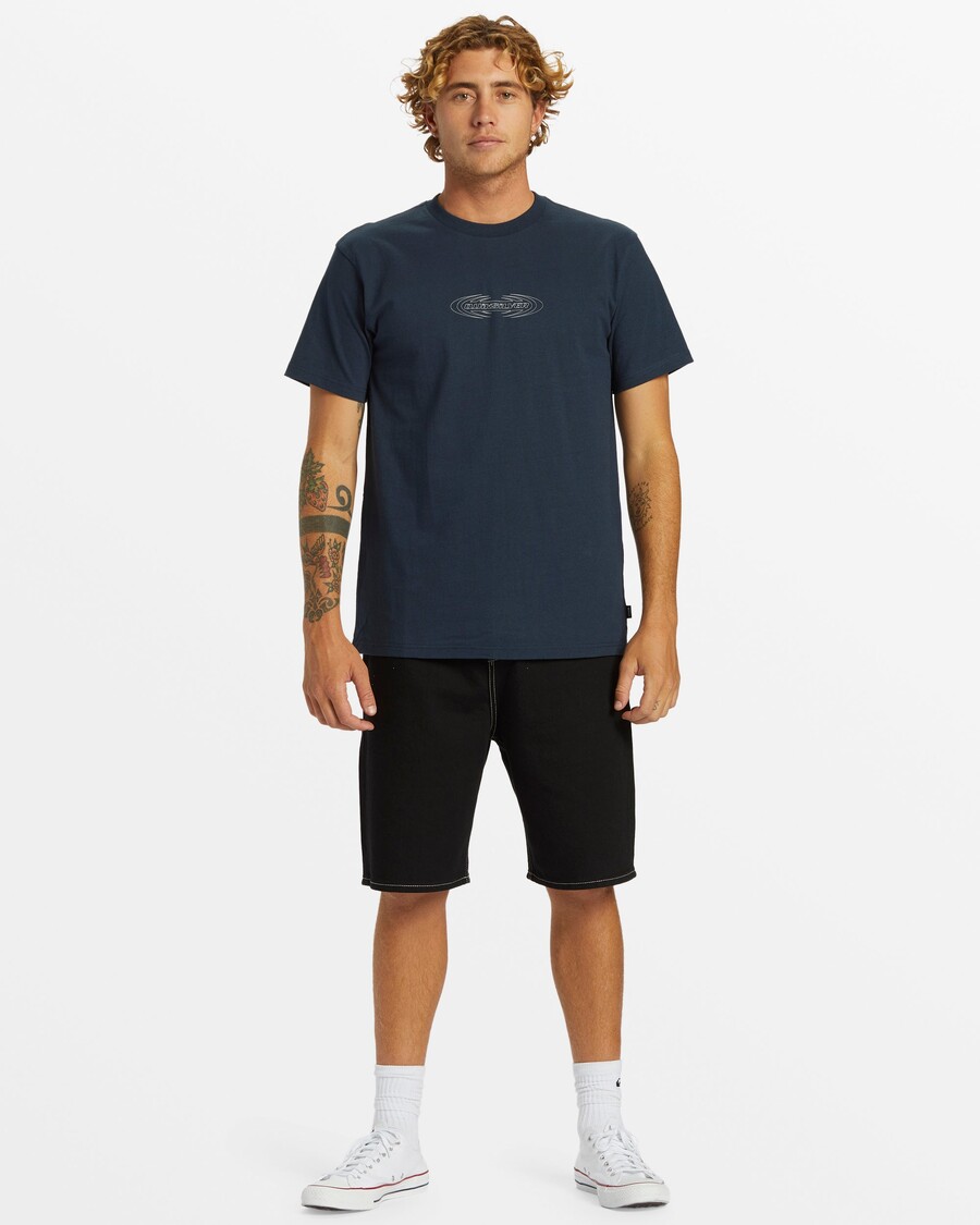 חולצת טי אוברסייז Quik Silver Spikes -