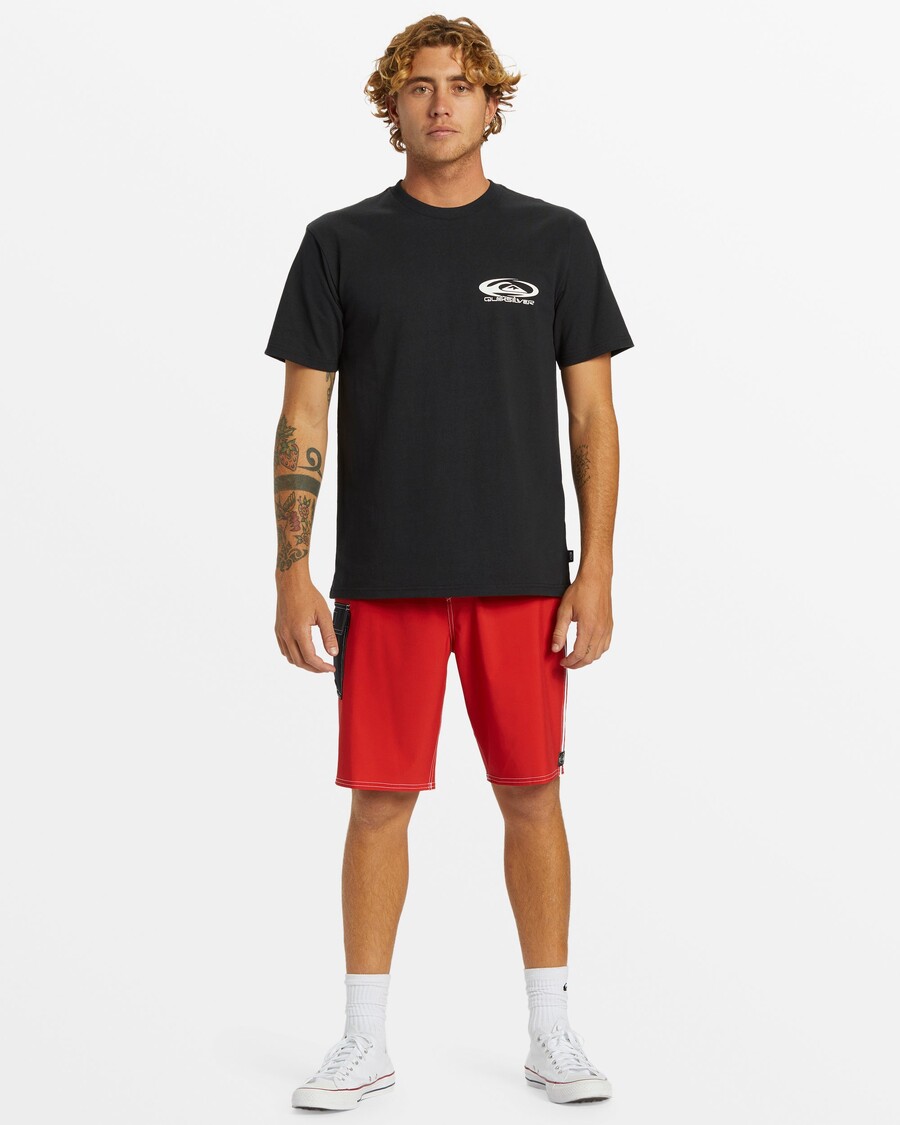 חולצת טי אוברסייז Quik כסף Orbital -