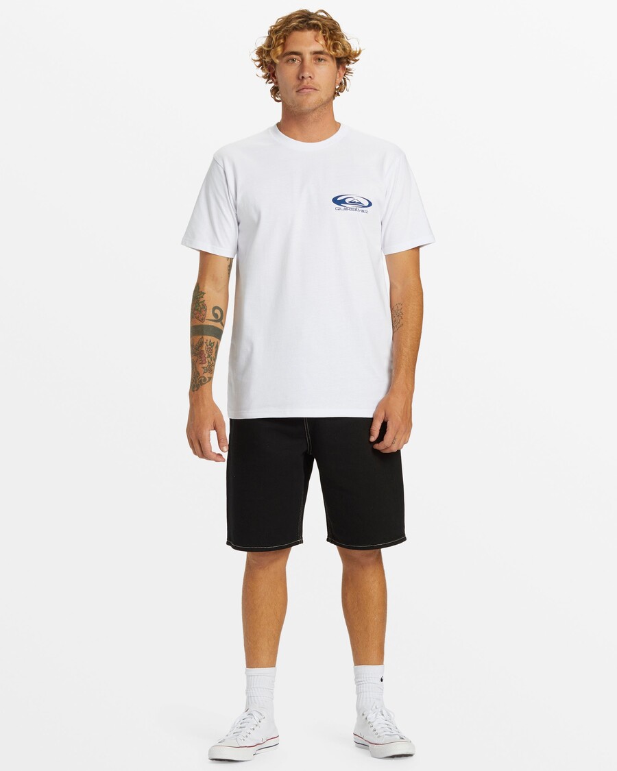 Quik Sølv Orbital Oversized T-skjorte -