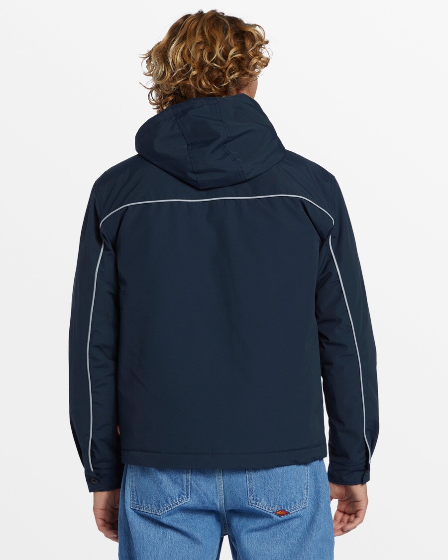 Quik Silver Saturn Hood Waterproof Jacket - Dark Navy