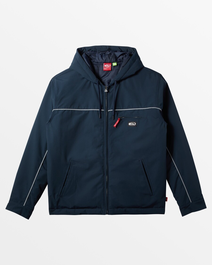 Quik Silver Saturn Hood Waterproof Jacket - Dark Navy