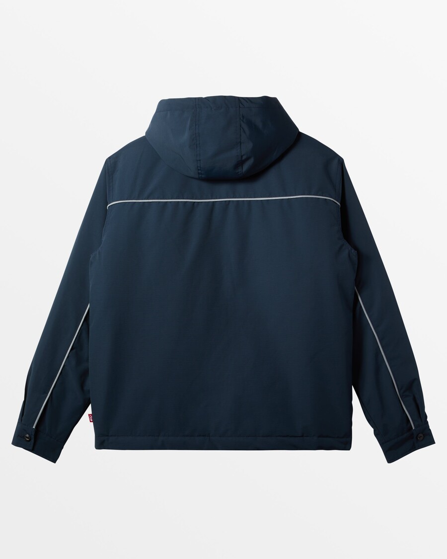 Quik Silver Saturn Hood Waterproof Jacket - Dark Navy