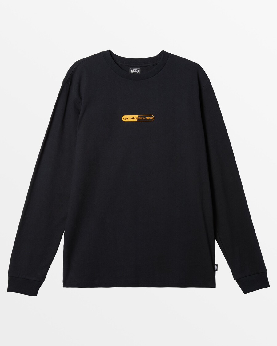 куик силвер пиллс мајица дугих рукава - црна